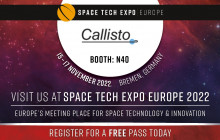 Callisto to Participate in Space Tech Expo 2022